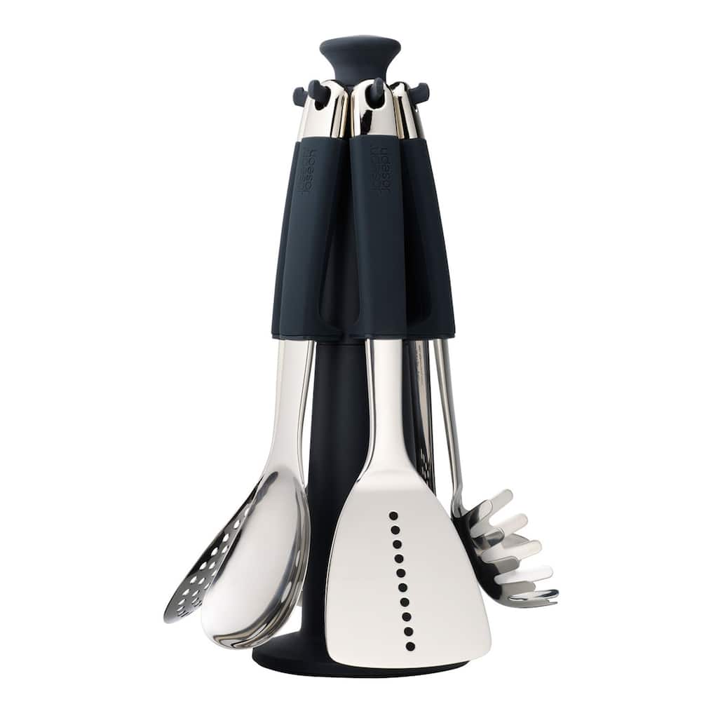 Joseph Joseph Elevate Steel 5-piece Utensil Set with Carousel