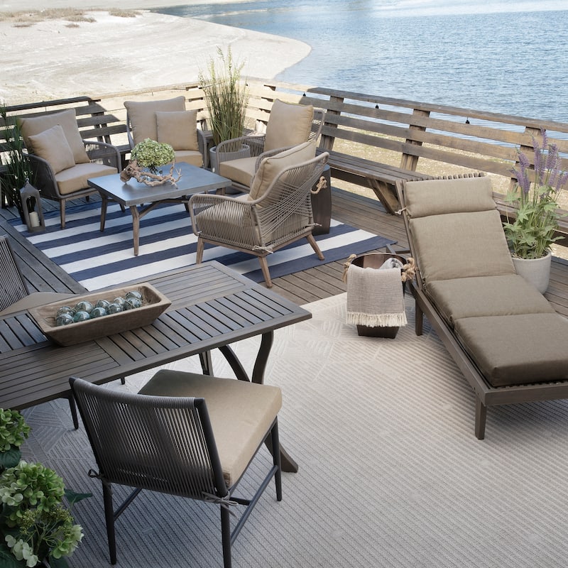ARDEN Oceantex Outdoor Adirondack Cushion 19 x 21.5