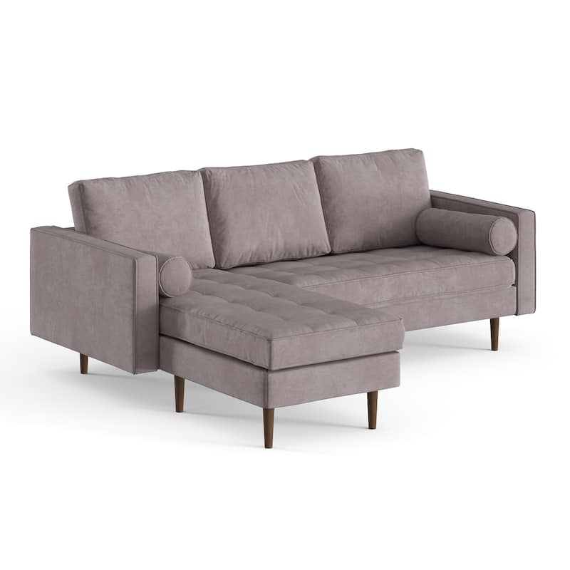Bloomfield Velvet Reversible Sectional