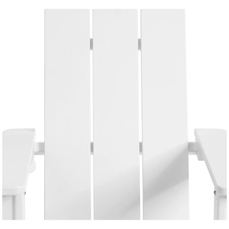 Shoreside Kids Outdoor Poly Adirondack Chair with Cup Holder (Set of 2)