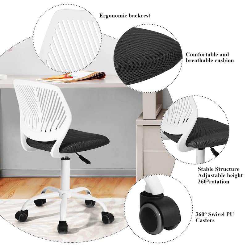 Homylin Colorful Mesh Task Chair for Teen