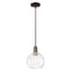 Option Clear Water Glass / Oil Rubbed Bronze