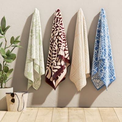 Linery & Co. 100% Cotton Oversized Summer Beach Towels