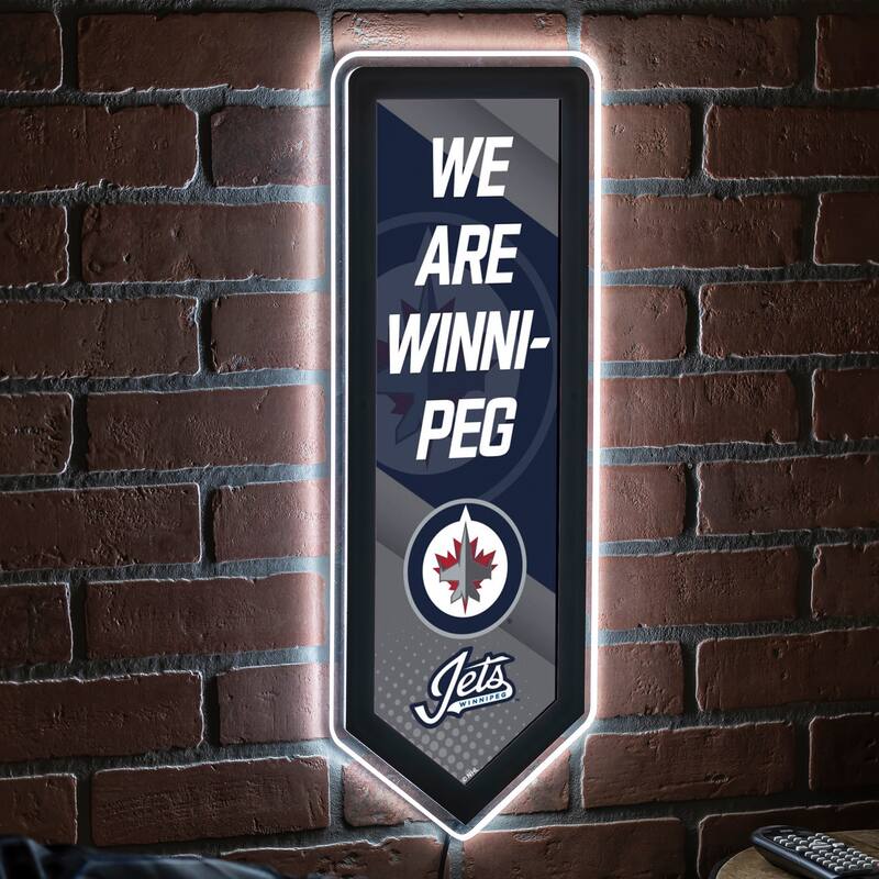 Winnipeg Jets LED Lighted Sign - Multi