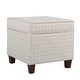 preview thumbnail 11 of 23, Carson Carrington Birkerod Square Lift-off Storage Ottoman