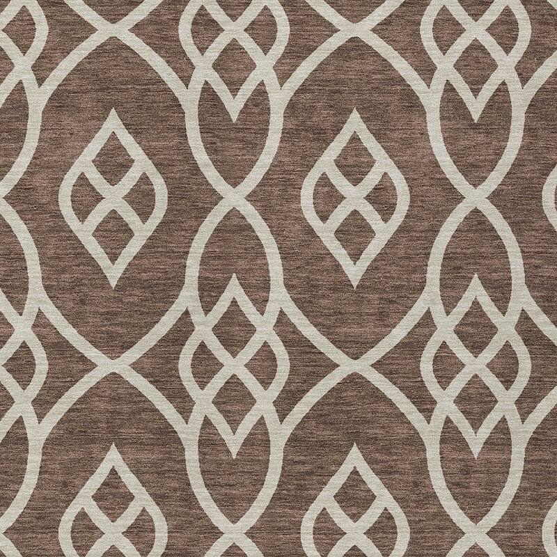 HomeRoots Trellis Transitional Rectangle Outdoor Rug