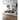 Manhattan Comfort Louvre 40 in. Black Stainless Steel Barstool
