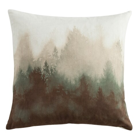 Watermark Tree Pillow, 18x18