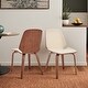 preview thumbnail 3 of 62, Brinley Walnut or Black Wood Upholstered Dining Chair