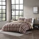 preview thumbnail 2 of 9, Eddie Bauer Astoria Down Alt Red Reversible Comforter Set