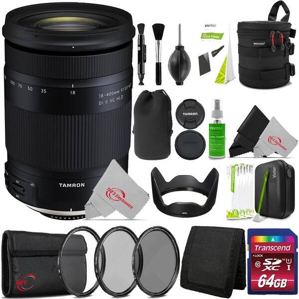 Tamron 18 400mm F 3 5 6 3 Di Ii Vc Hld Lens For Nikon F Overstock Tamron 18 400mm F 3 5 6 3 Di Ii Vc Hld Lens For Nikon F Overstock