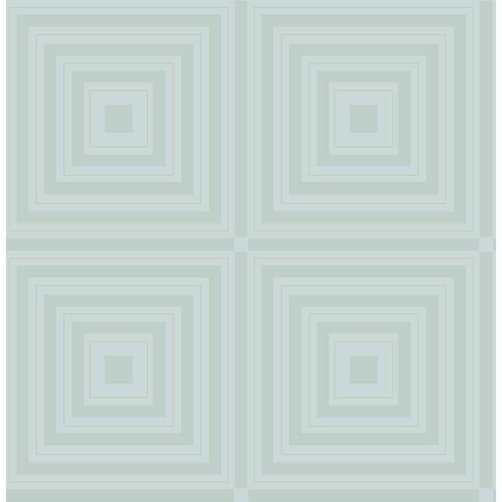 A-Street Prints Luminous Ice Beaded Geometric Wallpaper