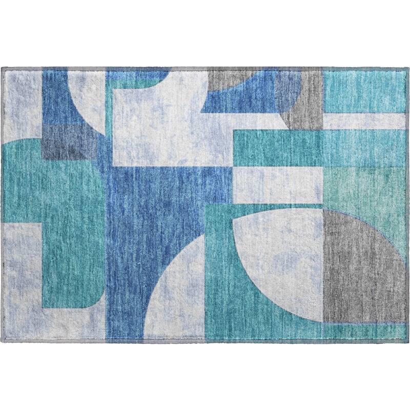 Premium Washable Super Soft Geo Modern Mayfield Rug