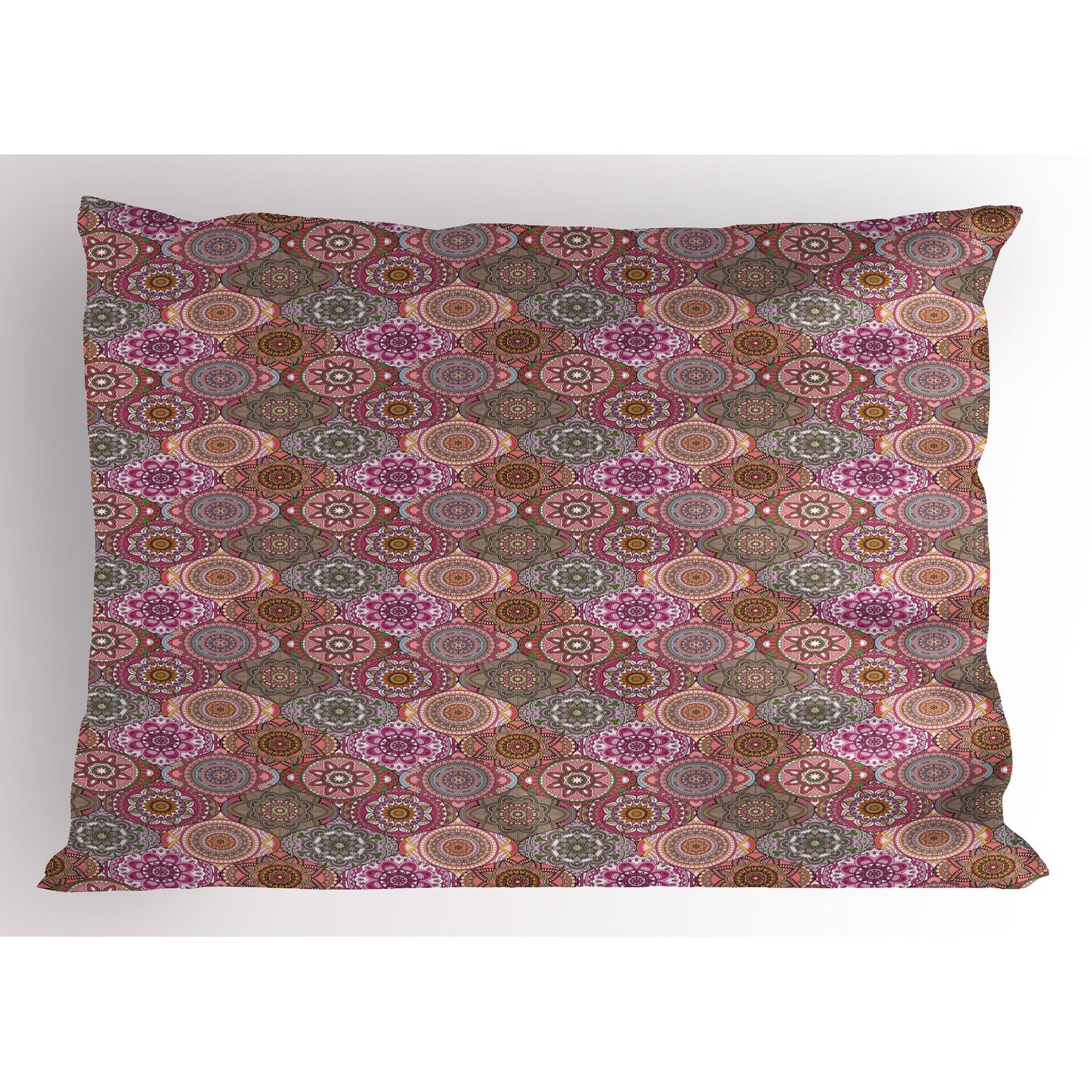 Ambesonne Moroccan Pillow Sham Decorative Standard Size Printed