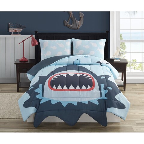 Sharks Attack Comforter Set