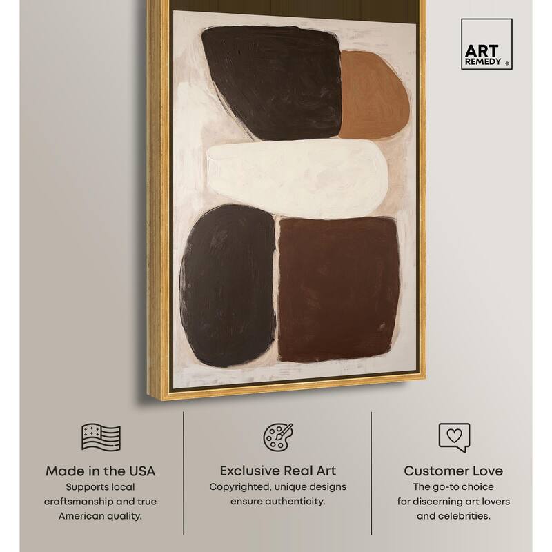 Asymmetrical Balance I Canvas by Art Remedy
