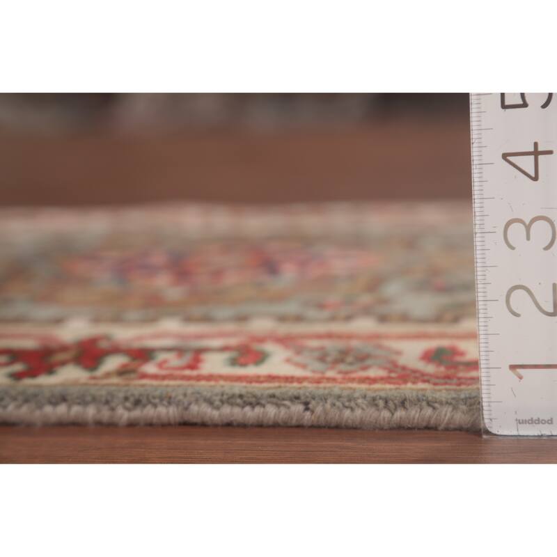 Grey Heriz-Serapi Oriental Runner Rug Handmade Wool Carpet - 2'6"x 12'0"