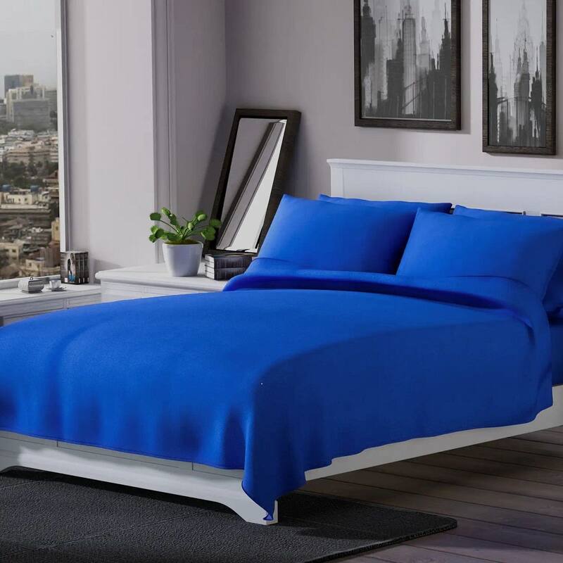 TLV HOMESMART Solid 6pcs Microfiber Breathable Durable Sheet Set