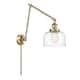 Option Antique Brass / Clear Deco Swirl