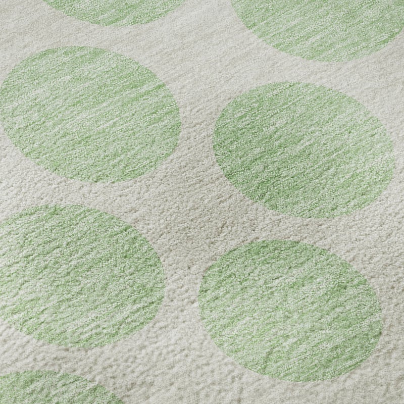 Premium Washable Super Soft Geo Dots Mayfield Rug