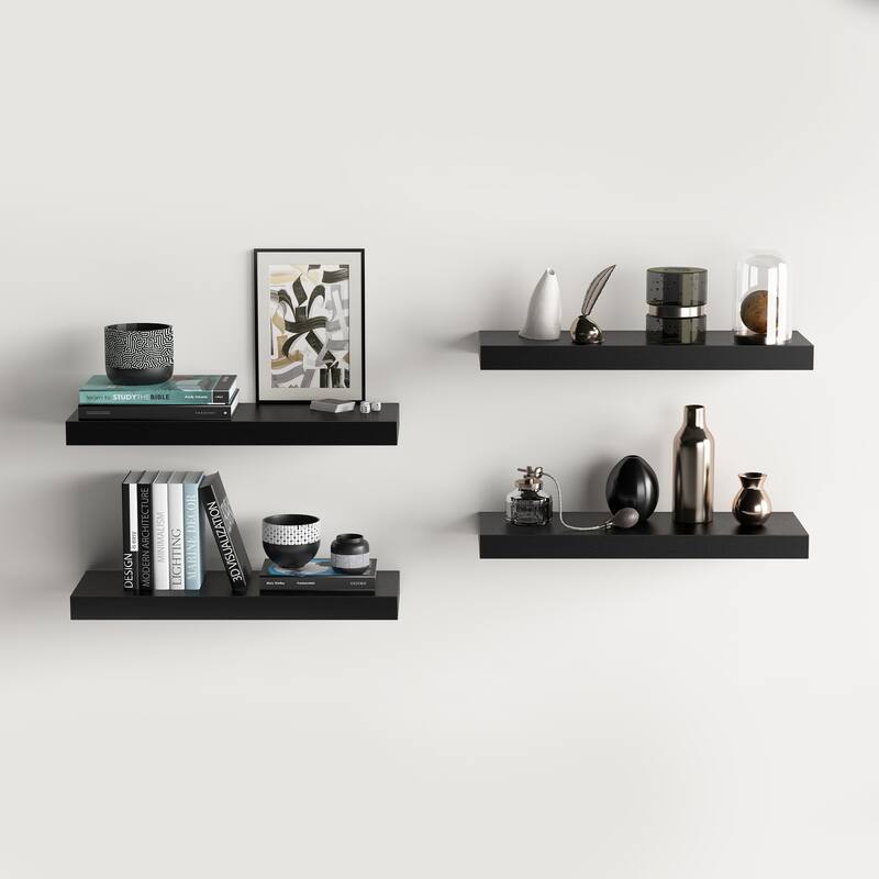 Homy Casa Wall-Mounted Floating Shelf, Set for Living, Modern Sturdy