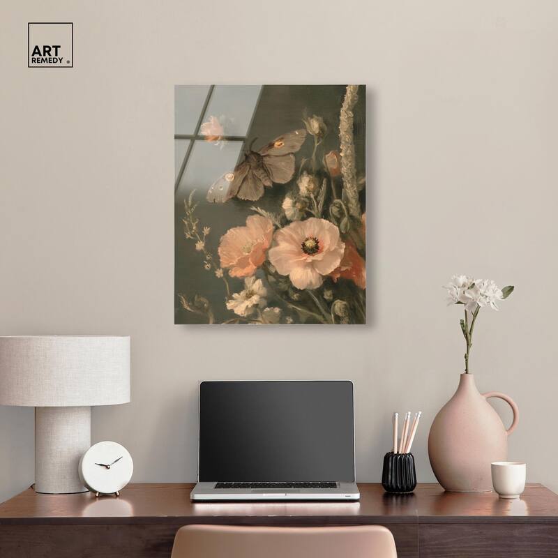 Shadowed Flutter Acrylic by Art Remedy, Ready to Hang