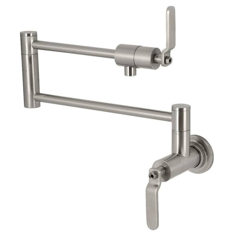 Kingston Brass KS410KL Whitaker 4 GPM Wall Mounted Single Hole Pot