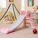 preview thumbnail 4 of 18, Costway 3-in-1 Kids Indoor Slide with Basketball Hoop & Basketball, - See Details