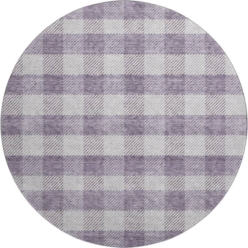 Premium Washable Super Soft Plaid Mayfield Rug
