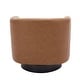 preview thumbnail 33 of 186, Modern Upholstered Barrel Chair Swivel Accent Chair for Living Room