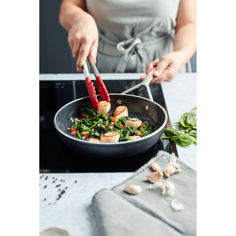 Demeyere AluPro Ceramic Aluminum Nonstick Fry Pan - Black