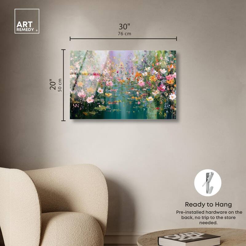 Picturesque Colors Acrylic by Art Remedy, Ready to Hang