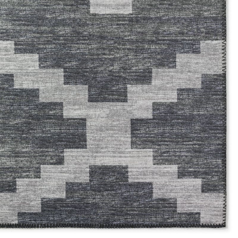 Indoor/ Outdoor Addison Yuma Southwest Chevron Washable Area Rug