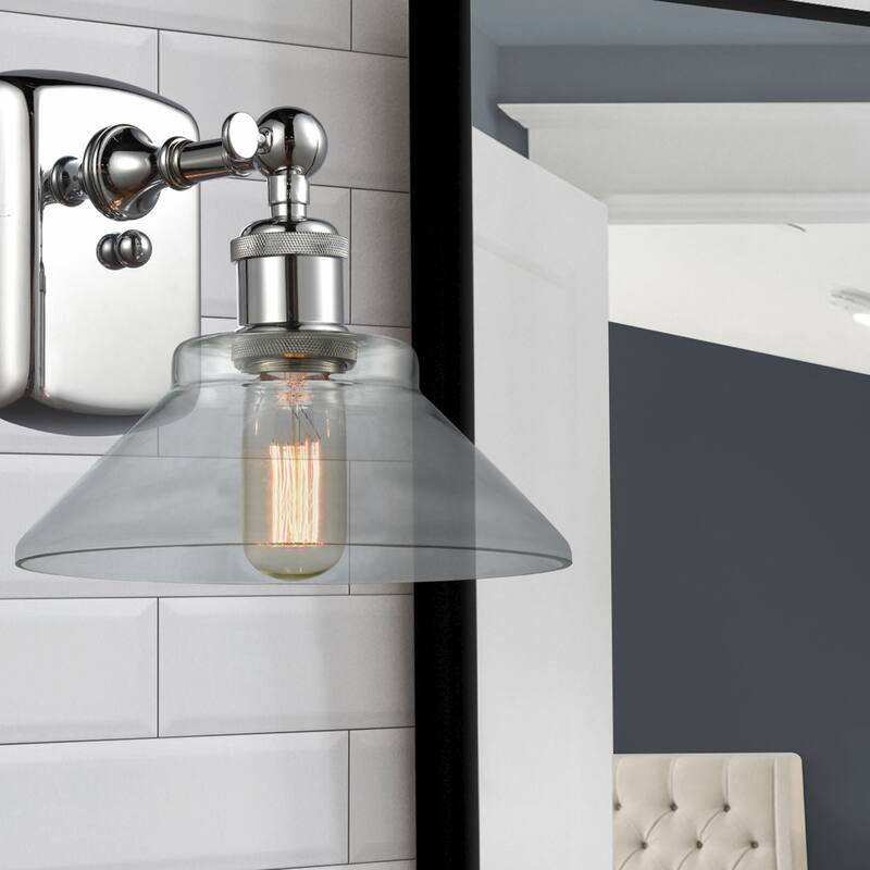 Innovations Lighting Disc Single Light 10" Wide Bathroom Sconce