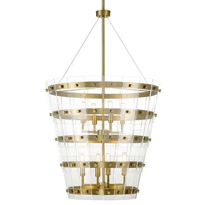 Savoy House 7-8859-8 Ventari 8 Light 25" Wide Waterfall Chandelier