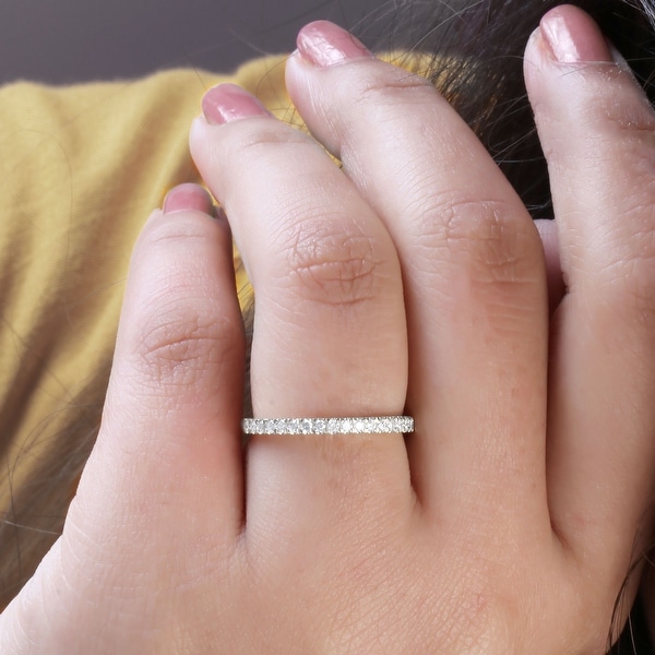 Overstock on sale wedding rings