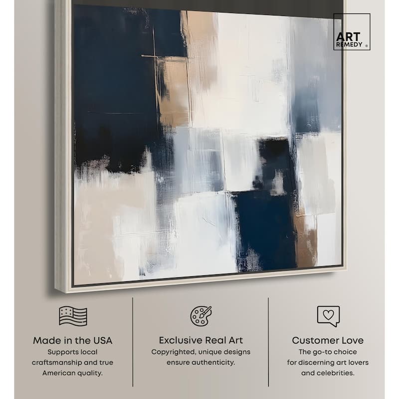Stormy Hues II Canvas by Art Remedy