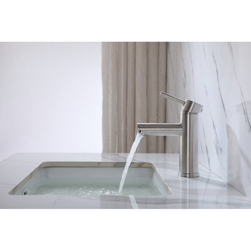 Indigo Home Single Hole Single Handle Bathroom Faucet
