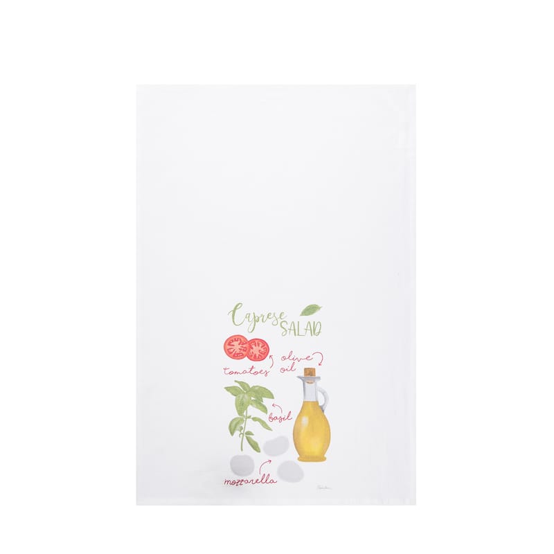 Pizza Caprese & Sangria Towel S/3