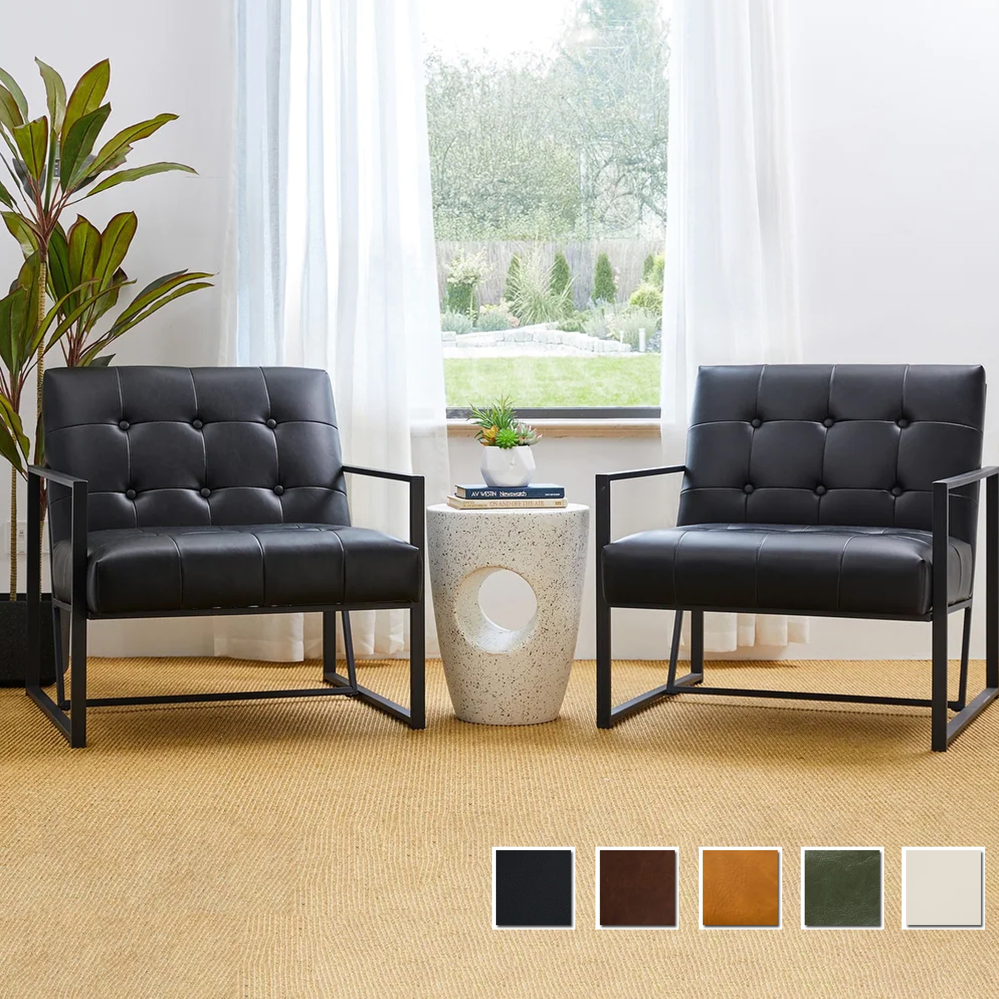 Industrial farmhouse accent cheap chairs