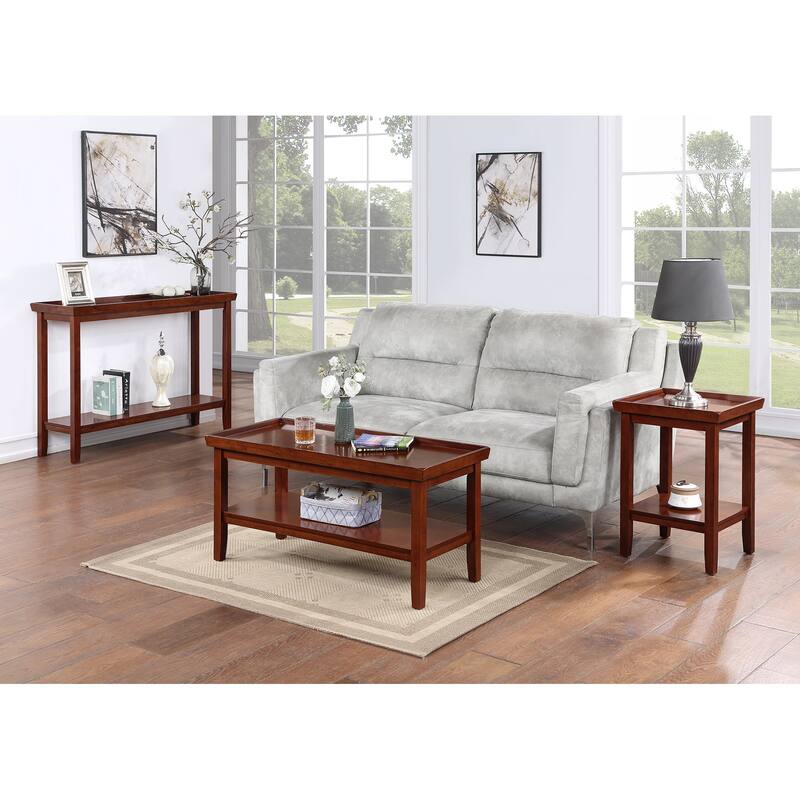 Convenience Concepts Ledgewood Console Table with Shelf