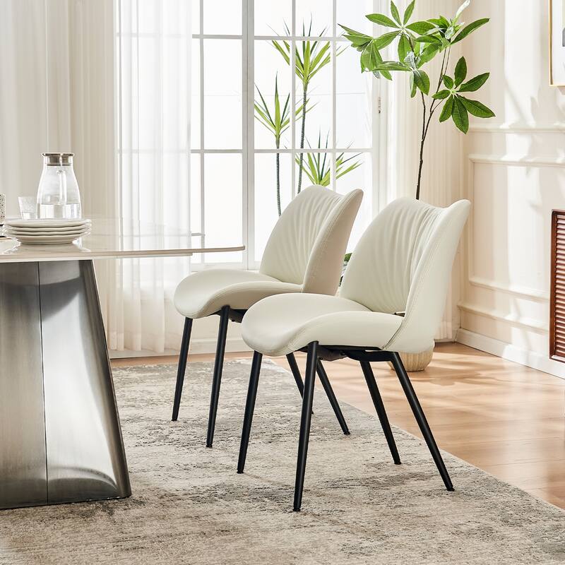Modern Dining Kitchen Chairs Set of 2 Loads up to 300lbs