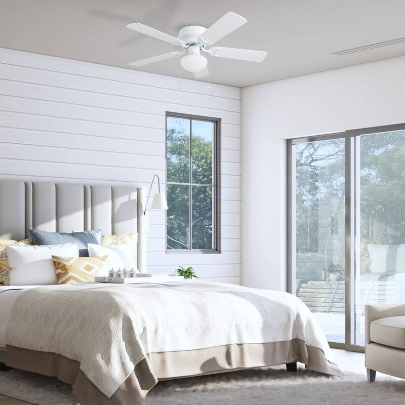 Copper Grove Sulby 42-inch White LED Ceiling Fan