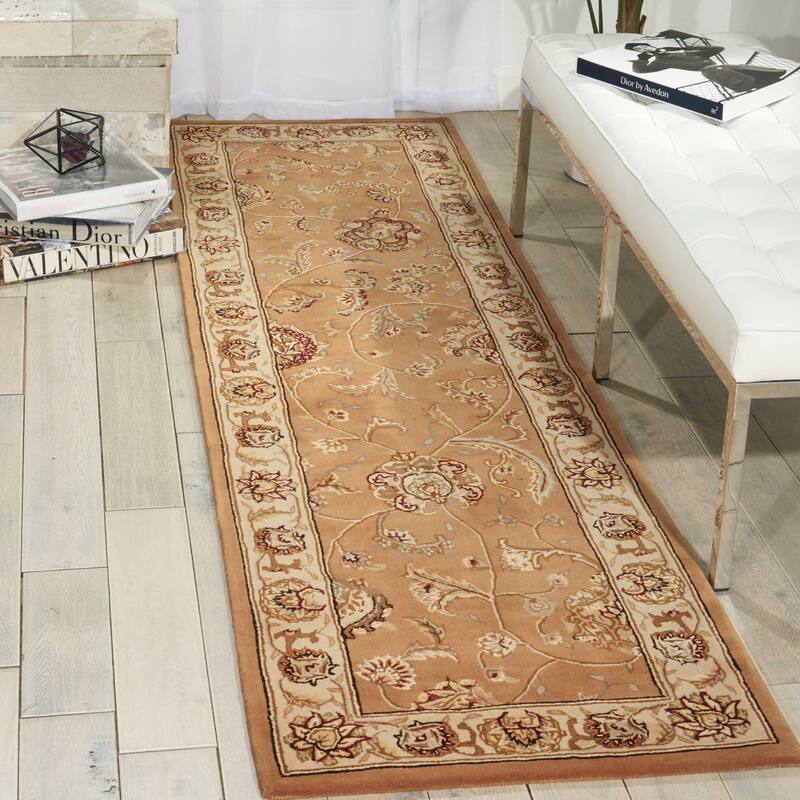 Nourison Hand-tufted Oriental Bordered Wool Area Rug