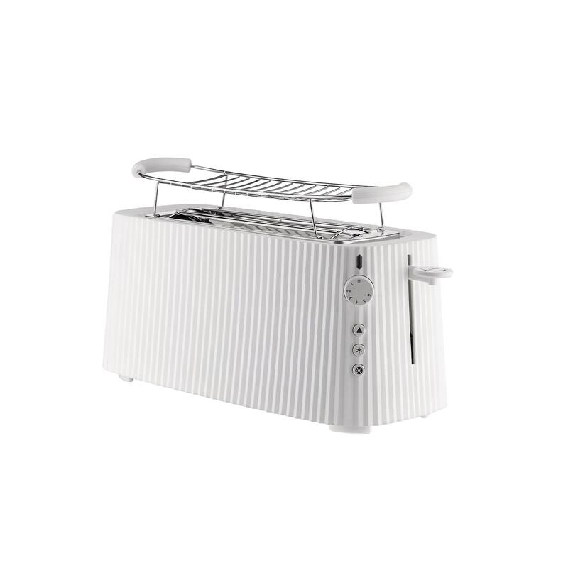 Alessi Plisse 4 Slice Toaster - White