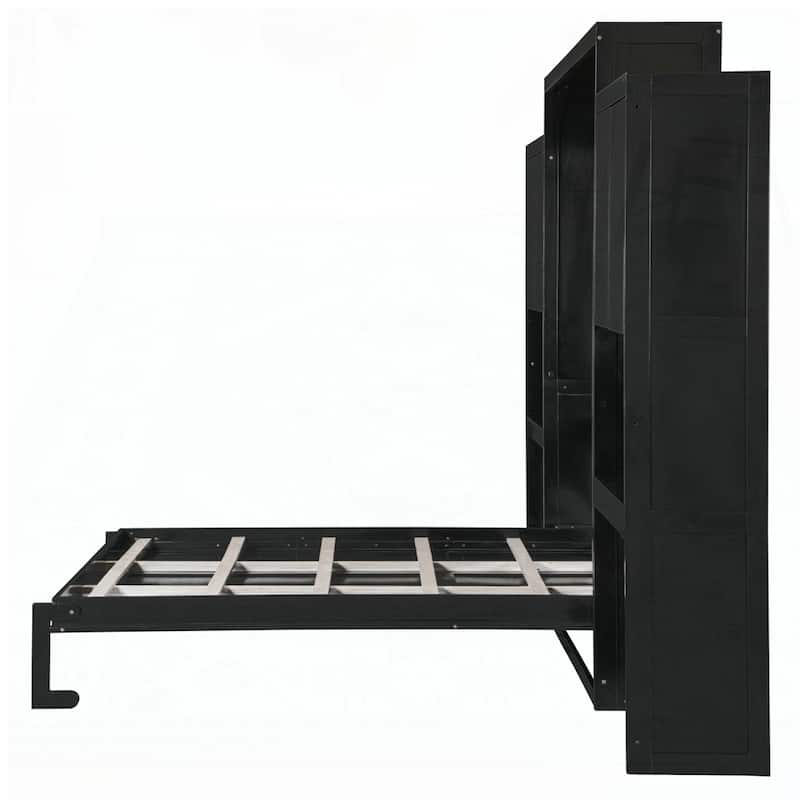 Murphy Bed with Vanity and Cabinets