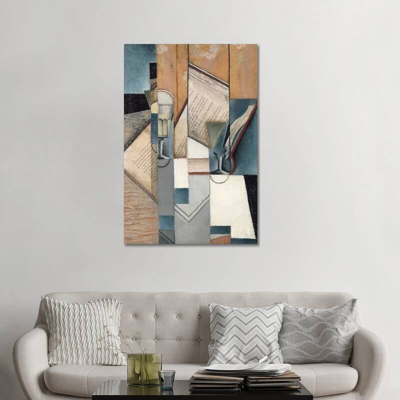 iCanvas "The Book, 1913 " by Juan Gris Canvas Print - 48x32x1.5