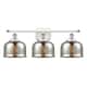 Option White and Polished Chrome / Silver Plated Mercury