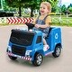 preview thumbnail 22 of 27, 12V Kids Ride-on Garbage Truck with Warning Lights and 6 Recycling Accessories - 33.5" x 20.1" x 22.8"