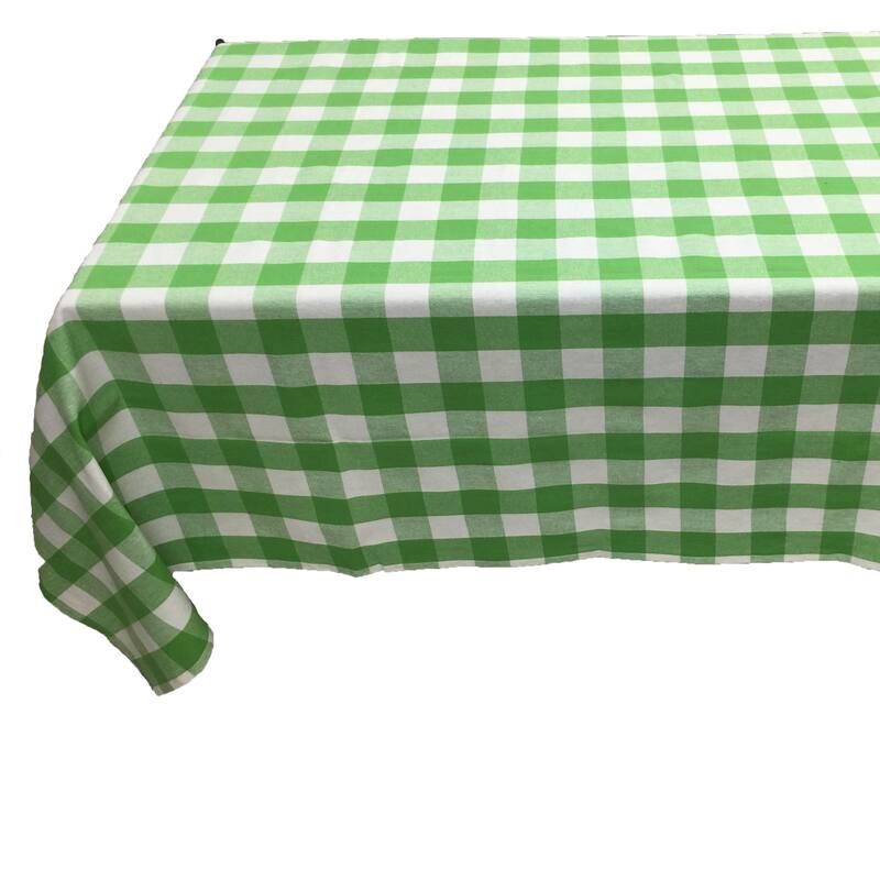 Fabstyles Country Check Cotton Tablecloth